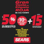 Gran venta de Etiqueta Roja Sears