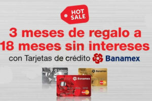Hot Sale 2016 en Amazon: 18 meses sin intereses y 3 de bonificación con Banamex