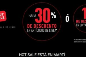 Ofertas de Hot Sale 2016 en Martí