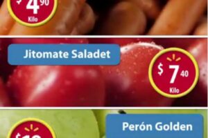 Walmart: martes de frescura frutas y verduras 3 de mayo