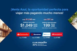Aeroméxico: vuelos redondos nacionales desde $1,099 e internacionales desde $199 dólares