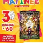 Cinemex 3 boletos por $60 para Matinée “Alicia a Través Del Espejo