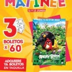 Cinemex Funciones Matinee Angry Birds