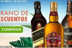 Descuentos de Verano en Bodegas Alianza: hasta 25% de descuento en ron, vodka, whisky