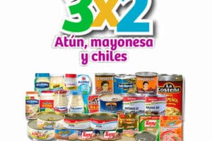 Julio Regalado 2016: 3×2 en atún, mayonesa y chiles