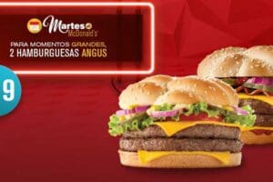 McDonald’s: cupón 2 hamburguesas angus por $99 junio 28