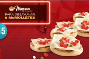 McDonald’s: Cupón 6 McMolletes por $55