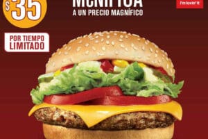 McDonald’s: McNífica por $35 pesos
