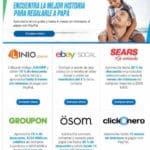 Paypal ofertas día del padre en Best Buy, Groupon, Uber, Sears, Osom
