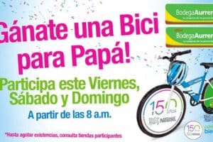 Promoción Bodega Aurrerá Gana una Bici para Papá