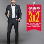 Sears 3×2 en trajes, sacos y pantalones para caballero