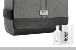 Sears: Gratis maletín de viaje en la compra de fragancia Boss Bottled Unlimited 200 ml