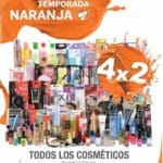 Temporada Naranja en La Comer 4x2 en cosméticos
