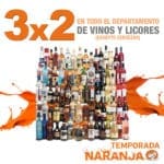 Temporada Naranja Julio Regalado en La Comer 3×2 en vinos y licores