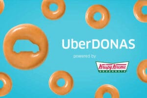 UBER: Donas de Krispy Kreme a $30.00 2 Junio