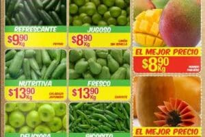 Bodega Aurrera: frutas y verduras tianguis de mamá lucha del 22 al 28 de Julio