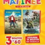 Cinemex Funciones Matinée 3 boletos por $60 para El Niño y la Bestia o Tortugas Ninja 2