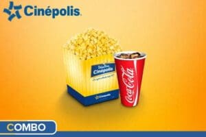 Clickonero: Combo Cinépolis palomitas y refresco medianos a $60