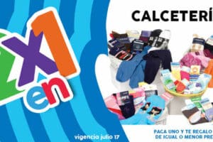 Promoción Julio Regalado 2016: 2×1 en calcetines para toda la familia