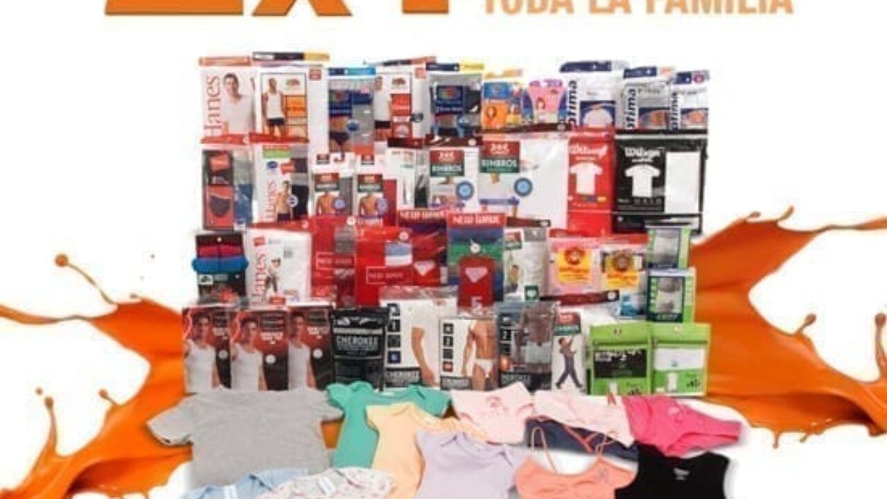 Temporada Naranja en La Comer: 2x1 en toda la ropa interior