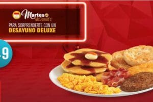 McDonald’s: cupón desayuno deluxe por $49