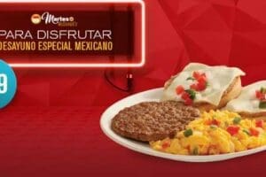 McDonalds: desayuno especial mexicano por $39