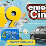 Promoción Emociones Cinépolis 2016 Boletos al 2×1, Smarphones y Audi A4