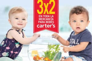 Sears: 3×2 en toda la mercancía para bebés carters