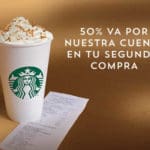 Starbucks descuento en segunda compra con tarjetas Banorte