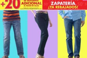 Suburbia: 20% de descuento adicional en jeans y zapatos ya rebajados