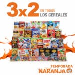 Temporada Naranja en La Comer 3×2 en todos los cereales