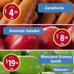 Martes de frescura Walmart frutas y verduras