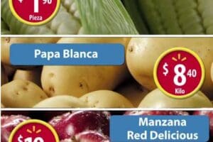 Walmart: martes de frescura frutas y verduras 5 de julio