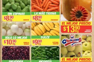 Bodega Aurrera: frutas y verduras tianguis de mamá lucha del 19 al 25 de agosto