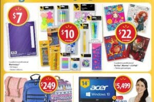 Folleto Walmart Regreso a Clases del 3 al 16 de agosto