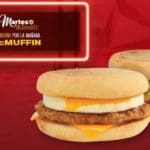 Martes de McDonald's 2 Hamburguesas Especiales Triples y 2 McMuffin