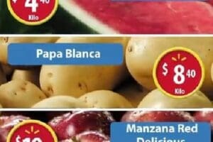 Walmart: martes de frescura frutas y verduras 2 de agosto