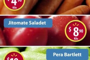 Walmart: martes de frescura frutas y verduras 9 de agosto