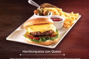 Clásicos de Vips: Enchiladas suizas, hamburguesa con queso o pay de limón por $50 c/u