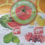 Comercial Mexicana hoy es miércoles de frutas y verduras septiembre
