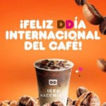 Dunkin Donuts Café chico GRATIS Día Internacional del Café