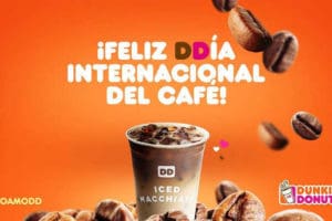 Dunkin Donuts: Café chico GRATIS Día Internacional del Café