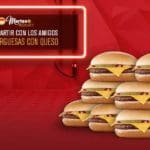 Martes de McDonald's 10 hamburguesas con queso por $140