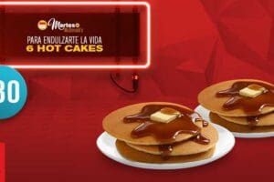 Martes de McDonald’s: 6 HotCakes por $30