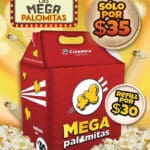 Promoción Cinemex Mega Palomitas
