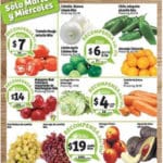 Frutas y verduras Soriana Septiembre 2016