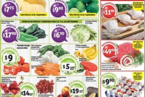 Soriana: frutas y verduras 13 y 14 de septiembre