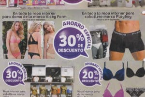 Soriana Híper: 30% de descuento en ropa interior y calcetería