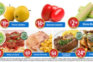 Walmart: martes de frescura frutas y verduras 27 de septiembre