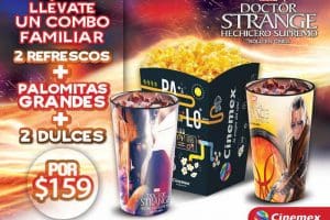 Combo Cinemex Doctor Strange a $159